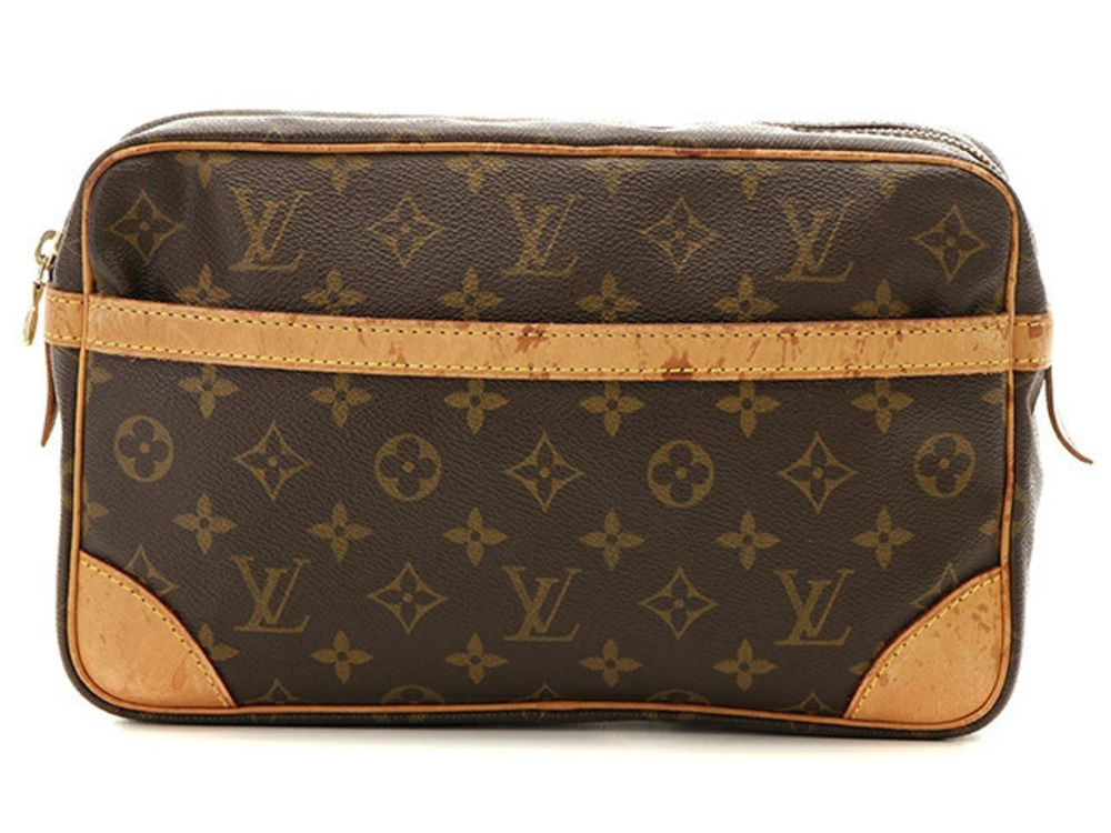 LOUIS VUITTON Compiegne Monogram Shoulder Bag Handbag